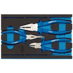 Heavy Duty Plier Set in 1/4 Drawer EVA Insert Tray (3 Piece)