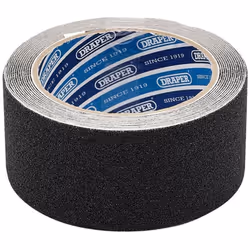 Heavy Duty Safety Grip Tape Roll, 3.7m x 50mm, Black