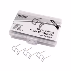 0.8MM Bent Castle Staples (50)