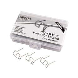 0.8MM Bent Castle Staples (50)