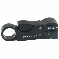 Knipex 16 60 05SB Adjustable Co-Axial Stripping Tool, 4 - 10mm