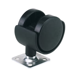 40mm Dia. Twin Nylon Castor - S.W.L 25Kg