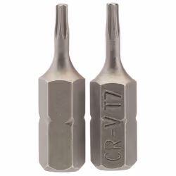 Draper TX-STAR® Insert Bit, 1/4"" Hex, 25mm Long, T7 (Pack of 2)