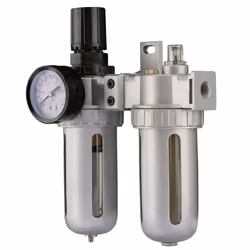 1/4"" BSP Combined Filter/Regulator/Lubricator Unit
