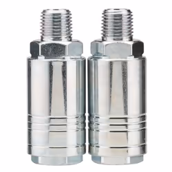 Draper 2PC 1/4BSP MALE QUICKCOUPLING 70863 1/4" Male Quick Coupling (Pack of 2)