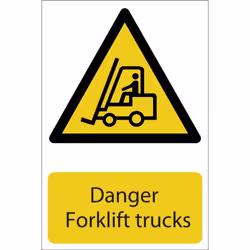 Danger Forklift Trucks