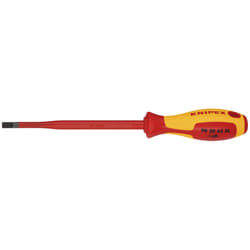 Draper 6.5MM SLIMLINE SLOTTED SCREWDR 72436 72436 VDE Insulated Slotted Screwdrivers - Slim