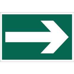Arrow Symbol' Safety Sign