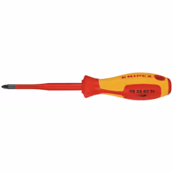 Draper PZ2 SLIMLINE SCREWDRIVER 72474 72474 VDE Insulated Pozidrivà Screwdrivers