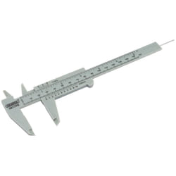 Plastic Vernier Caliper, 0 - 150mm or 6""