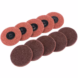 Polycarbide Abrasive Pads, 75mm, Medium (Pack of 10)