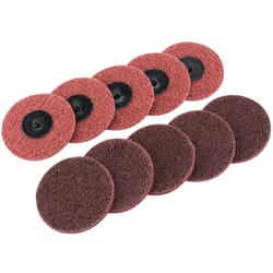 Polycarbide Abrasive Pads, 75mm, Medium (Pack of 10)