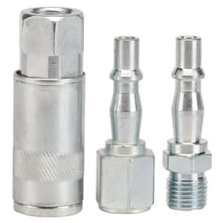 1/4"" BSP Air Line Coupling Set (3 Piece)