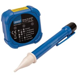 230V Socket and Voltage Tester Set, 200-600V, 3 Amp