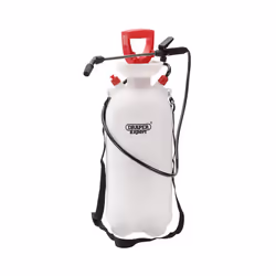 Draper Tools Expert Pump Sprayer Handheld Bottle Fluid Waterer 10 L Red 82460