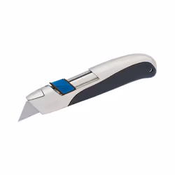 Soft Grip Trimming Knife with 'Safe Blade Retractor' Feature