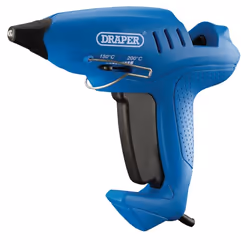 Variable Heat Glue Gun, 400W, 6 x Glue Sticks