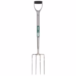 Stainless Steel Garden Fork with Soft Grip Handle