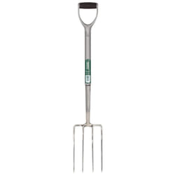 Stainless Steel Garden Fork with Soft Grip Handle