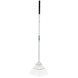 Stainless Steel Soft Grip Lawn Rake