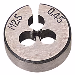 Coarse Circular Die, 13/16"" Outside Diameter, 2.5mm