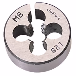 Coarse Circular Die, 1"" Outside Diameter, 8mm