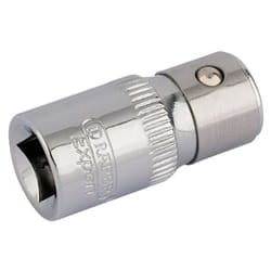 Screwdriver Bit Holding Socket, 1/4"" Sq. Dr. x 1/4"" Hexagon