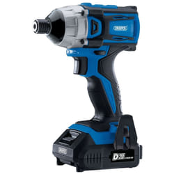 D20 20V Brushless Impact Driver, 1/4"" Hex, 180Nm, 2 x 2.0Ah Batteries, 1 x Charger