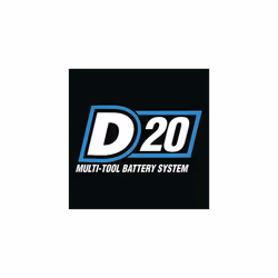 D20 20V Brushless Impact Driver, 1/4"" Hex, 180Nm, 2 x 2.0Ah Batteries, 1 x Charger - Additional view 4