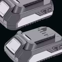 Draper Storm Force&#174; 20V Combi Drill, 2 x 2.0Ah Batteries, 1 x Charger
