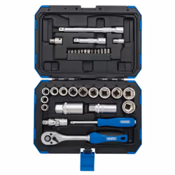 Draper Tools 89558, 3/8", Metric, 34 head(s)