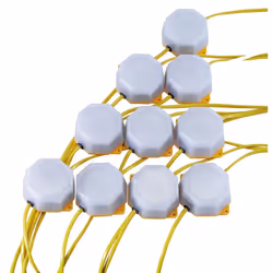 SMD LED Festoon String Lights, 4W, 3,800 Lumens, 22m (Set of 10)