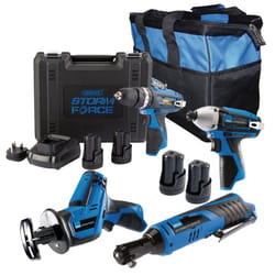 Draper Storm Force&#174; 10.8V Power Interchange Kit (10 Piece)