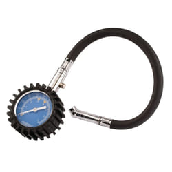 Tyre Pressure Gauge, 0 - 100psi, 0 - 7 bar