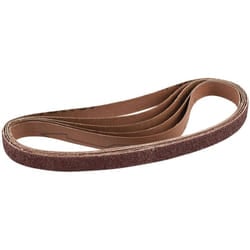 Assorted Aluminium Oxide Abrasive Belts, 13 x 457mm