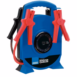 Retractable Booster Cables, 3.5m x 29mm²