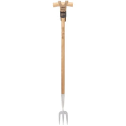 Draper Heritage Stainless Steel Fork With Ash Long Handle