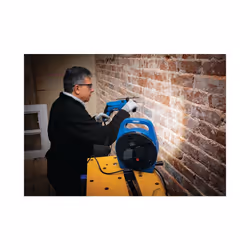 2 Way Cable Reel with LED Worklight, 10m