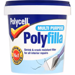 Polycell - Polyfilla Multi Purpose Ready Mixed Filler - 1kg Tub