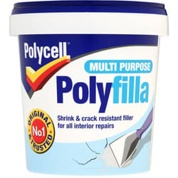 Polycell - Polyfilla Multi Purpose Ready Mixed Filler - 1kg Tub