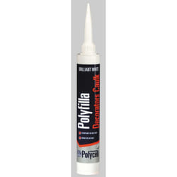 Polycell Polyfilla Decorators Caulk Magnolia 380ml Trade Cartridge - 5085010