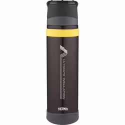 Thermos Ultimate Series Flask, Charcoal, 900 ml