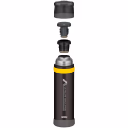 Thermos Ultimate Series Flask, Charcoal, 900 ml