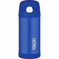 Thermos FUNtainer Straw Bottle, Blue, 355 ml