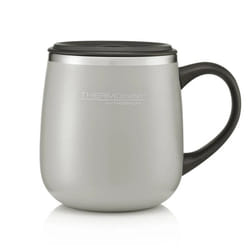 280ML Thermos Thermocafe Insulated Vacuum Hot/Cold Desk Mug Ocean Silver