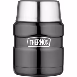Thermos Stainless King Food Flask, Gun Metal, 470 ml