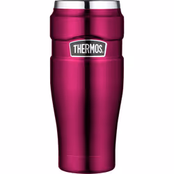 Thermos Stainless King Travel Tumbler, Raspberry, 470 ml
