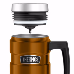 Thermos Stainless King Travel Mug, Copper, 470 ml