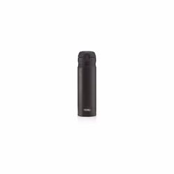 Flask, Stainless Steel, Matt Black, 470 ml