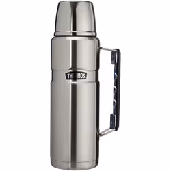 Thermos 4003.205.120ÃÂ Vacuum Flask Stainless King Flask 1.2ÃÂ Litre Stainless Steel Matte